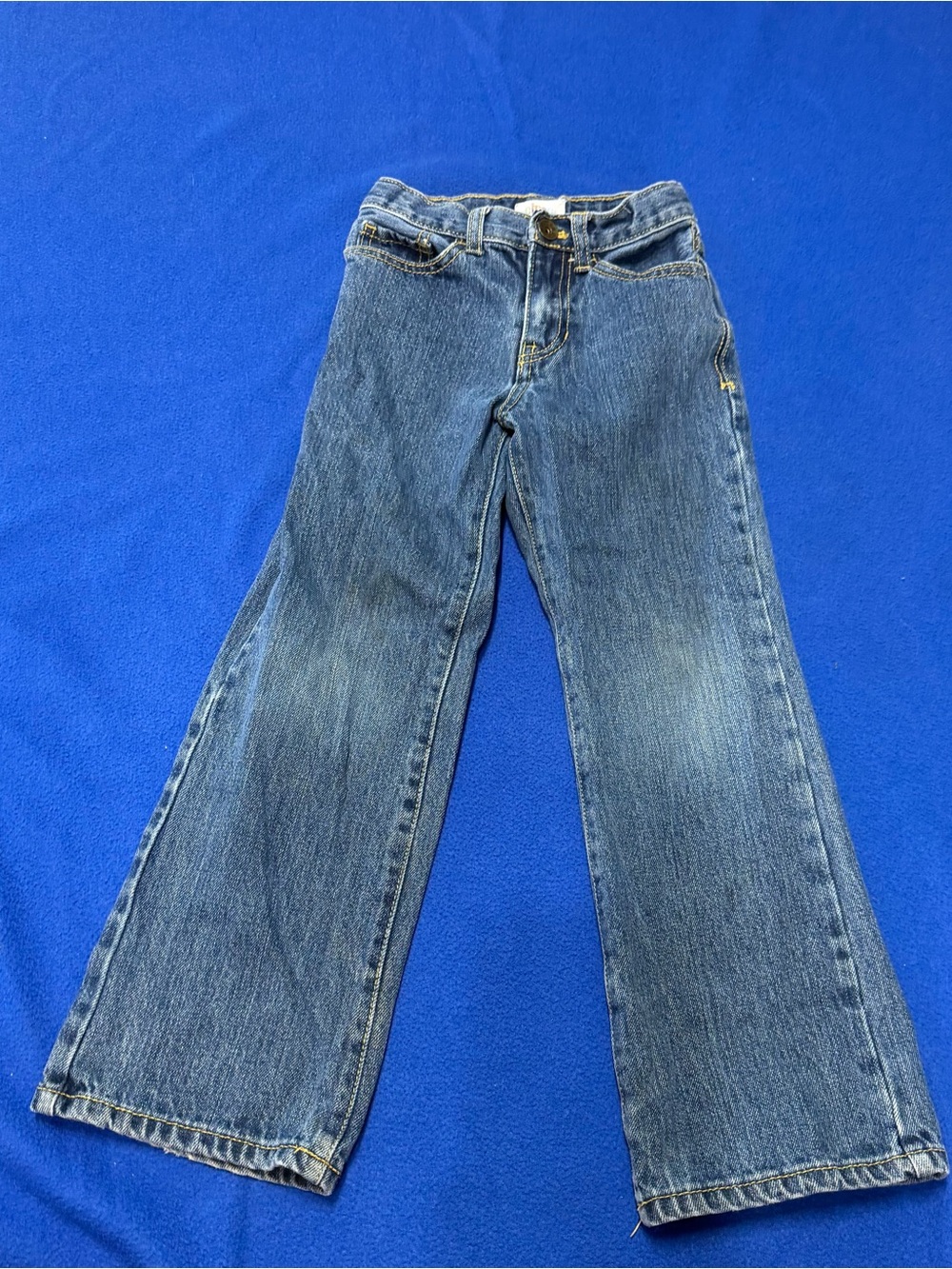 Circo Denim Wide-Leg Jeans in Blue kids 5s\E has some flaws